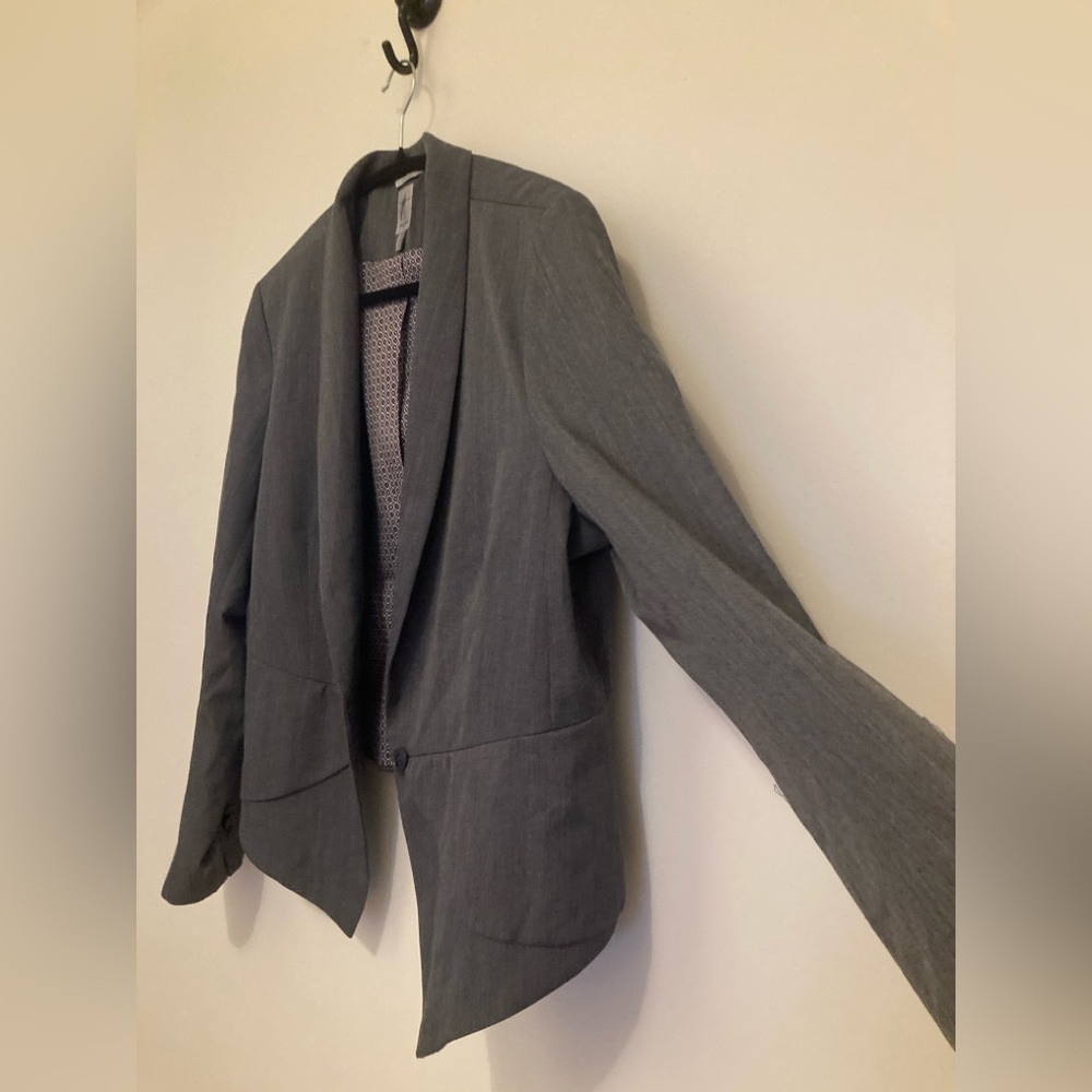 Canadian-Made Tristan Peplum Wool Jacket